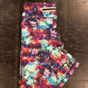 Multi colored Athleta crop pants